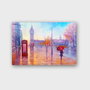 Wallity Cuadro Decorativo de Vidrio Templado Multicolor 40 x 60 cm
